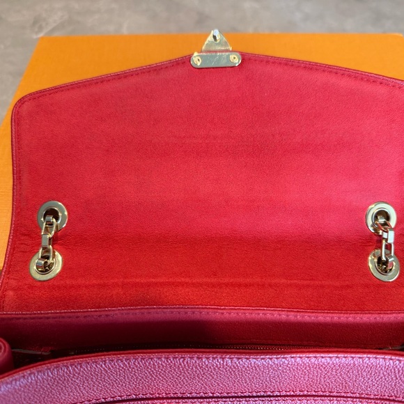 Louis Vuitton Saint Germain or St. Germain PM Red Crossbody Bag - Picture 6 of 12